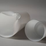 Iittala I-Lasi verre opalin blanc, Timo Sarpaneva, Finlande, années 1960