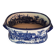 English earthenware planter, blue monochrome, 20th century