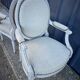 Paire de fauteuils de Style Louis XVI