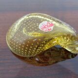 Italian Murano Glass Shell by Archimede Seguso for Murano, 1960s