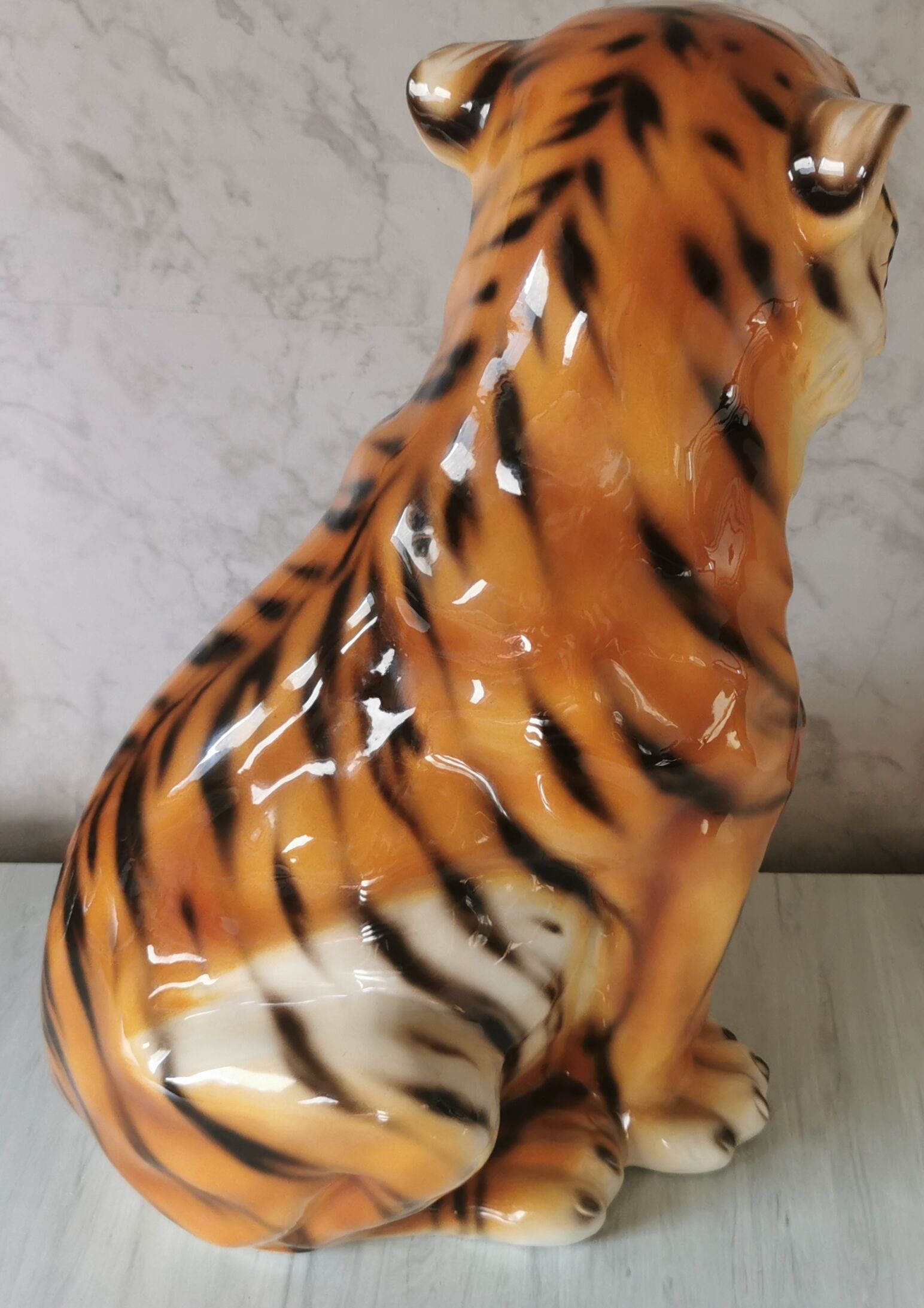 Ceramic tiger