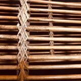 Wicker and rattan coffee table