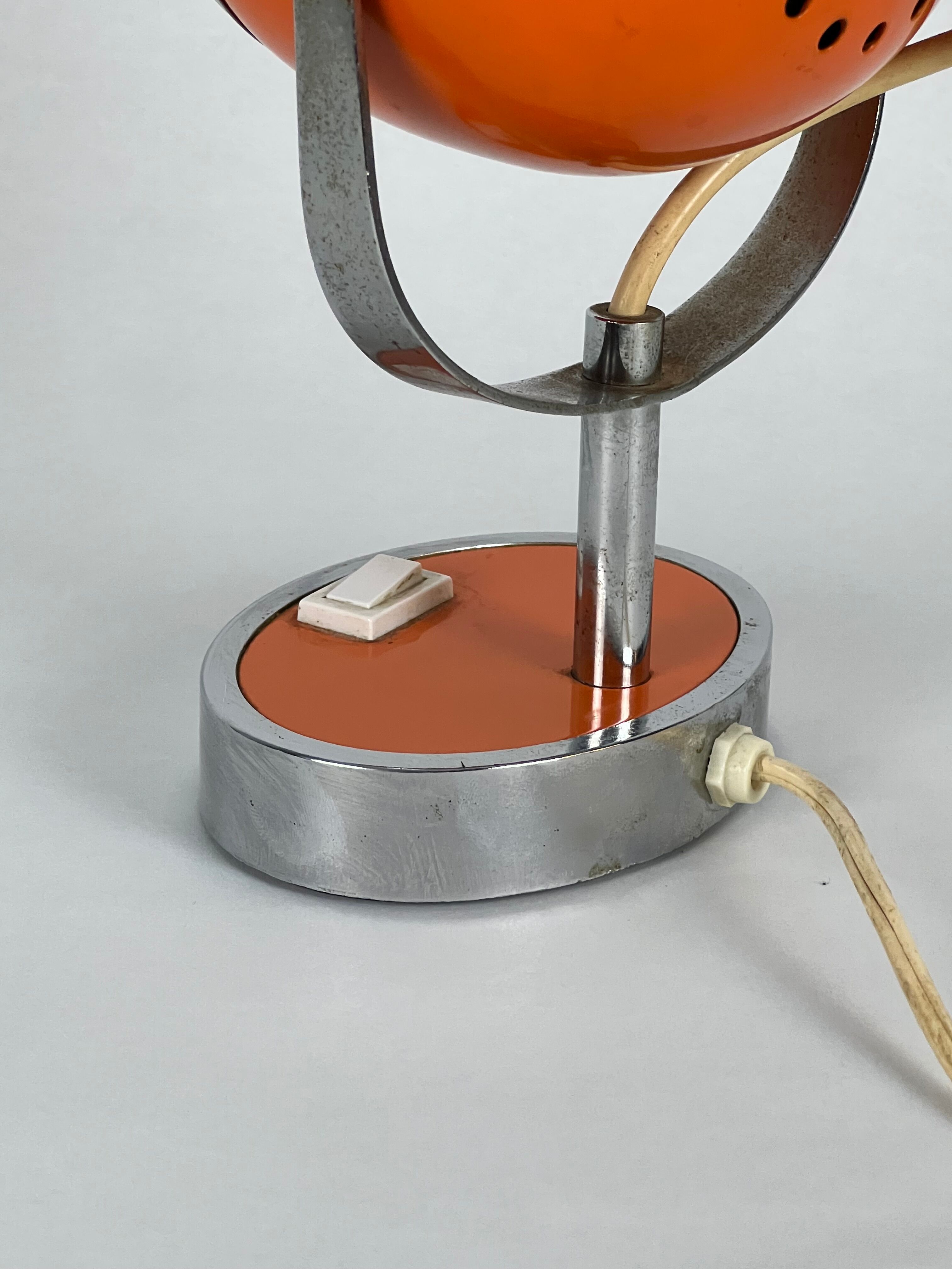 Desk lamp "Eye Ball", Italy, 60s.