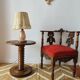 Wooden turned gueridon in the style of Charles Dudouyt – 1940s-50s