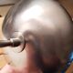 Lot de 3 coupes à glace ou sorbet  , vintage , en inox 18/10, Létang Rémy