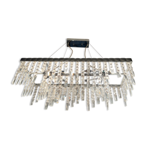 lustre verre et metal