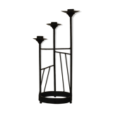 XXL steel brutalist chandelier, 1960s