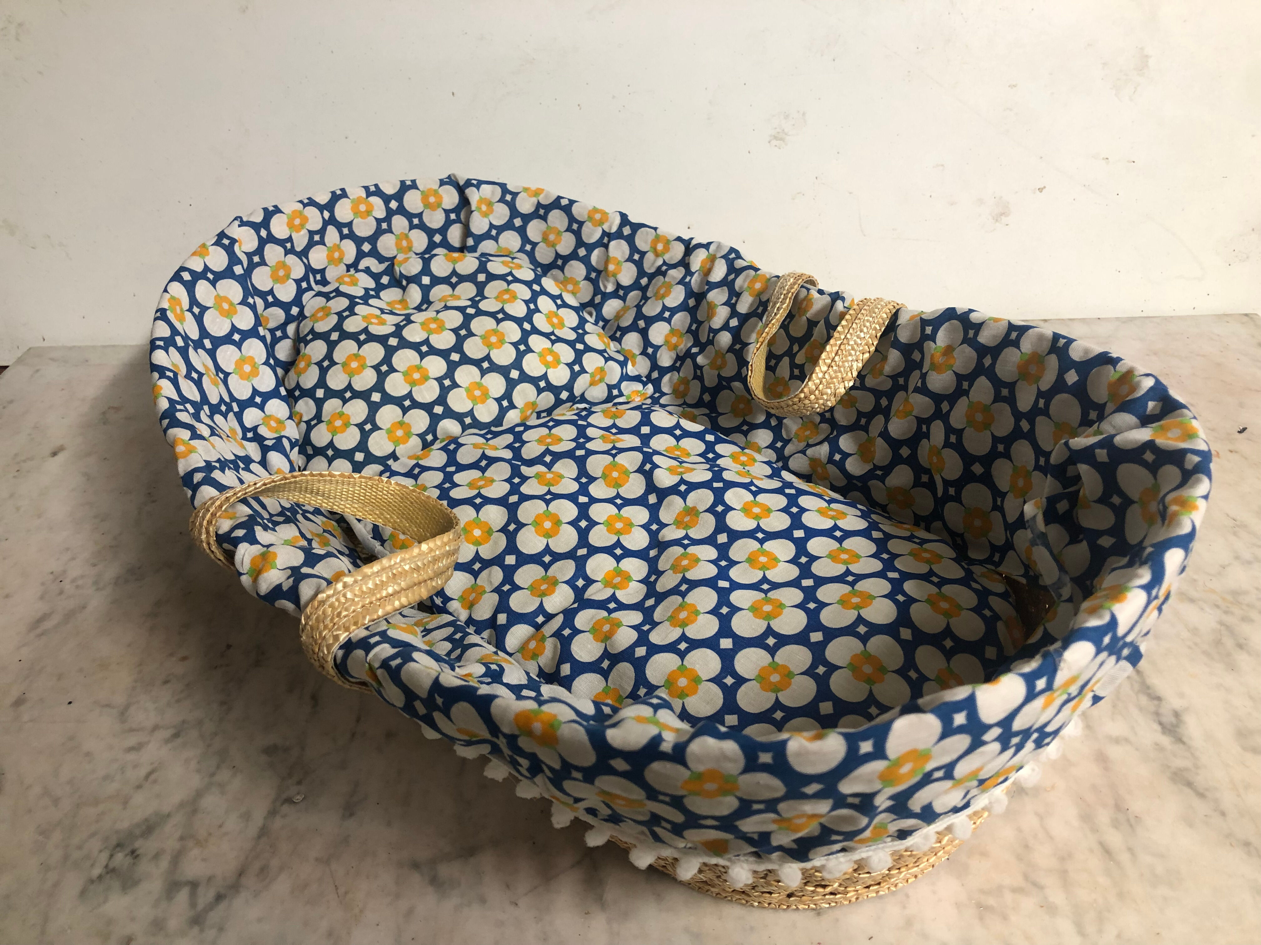 Vintage children's toy crib