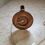 Vintage wooden desk lamp base