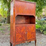 19th Century Transition Style Marquetry Storage Unit