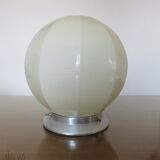 Art deco ceiling light, cream glass 30 40s