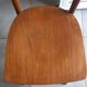 Set of 3 curved wood bistro chairs