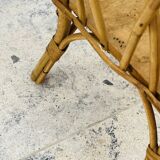 Vintage bamboo plant stand