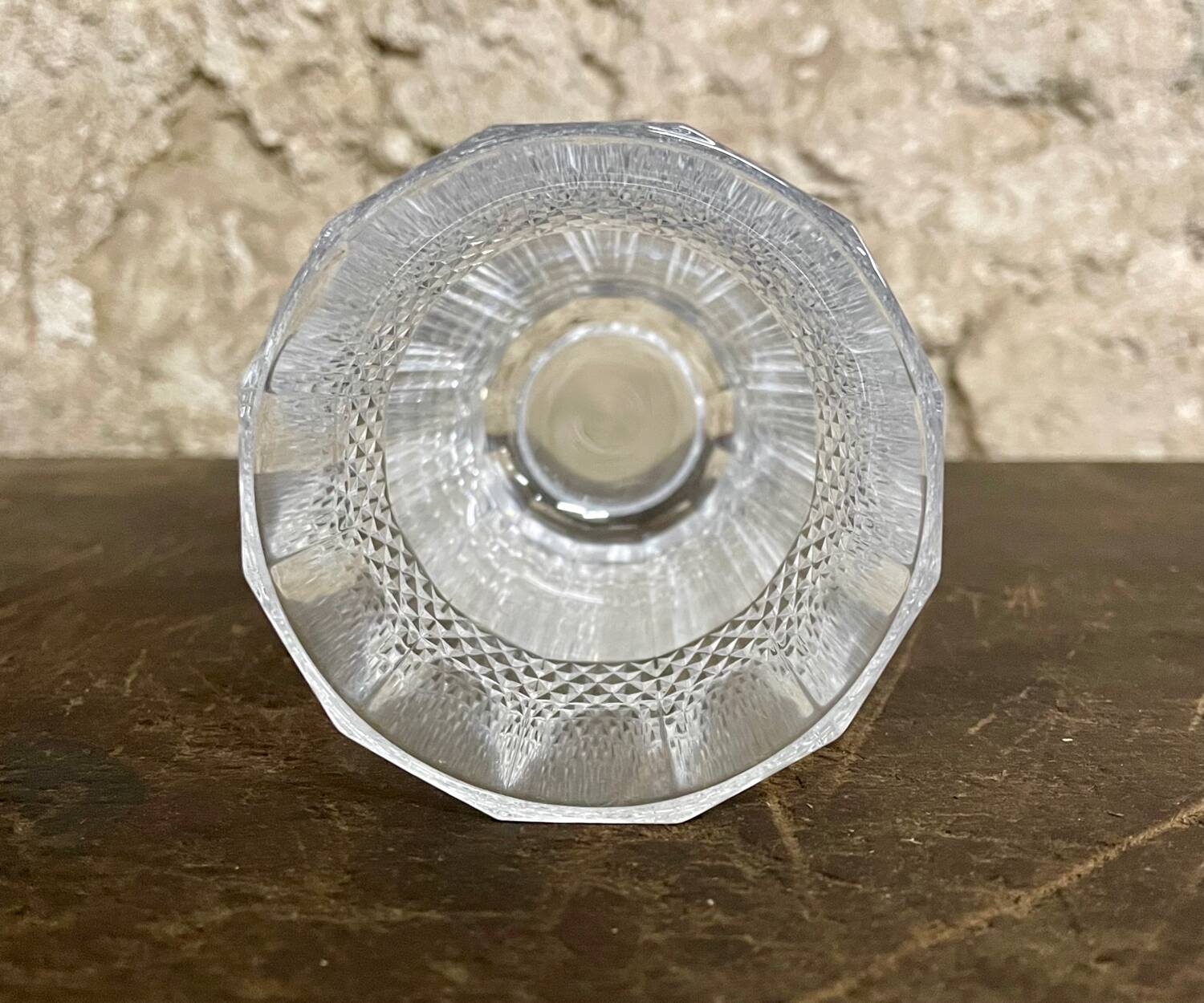 Set of 6 Arques crystal glasses