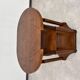 Table d'appoint ovale à six pieds dans le style de la sécession viennoise