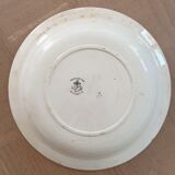Clairefontaine iron earth service round dish
