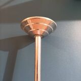 Chandelier suspension ceiling light globe opaline metal