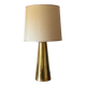 Conical brass table Lamp, Italy 1970