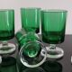 6 verres apéritif Luminarc Cavalier couleur vert bouteille