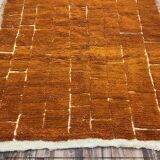 Traditional handmade wool Berber rug size 150x250 cm