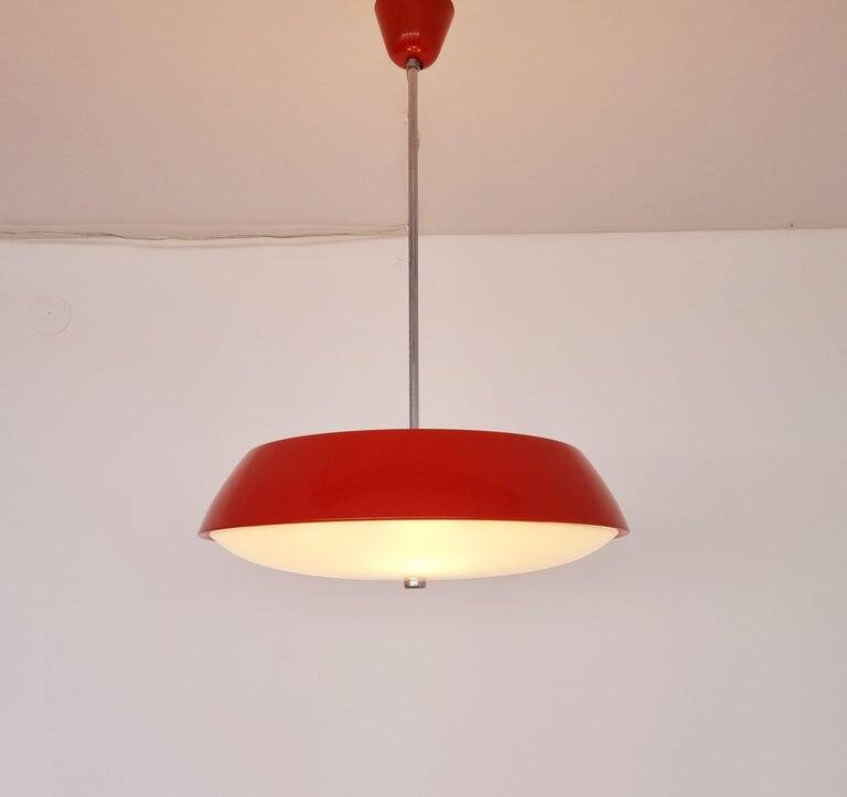 Midcentury Pendant UFO Napako designed by Josef Hurka, 1960s