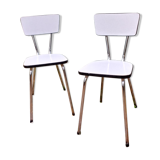 Pair of chairs in formica