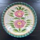 Plat italien décor floral