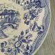 Plat creux bleu & blanc ironstone tableware c.p.