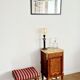 Low furniture marquetry style louis XVI