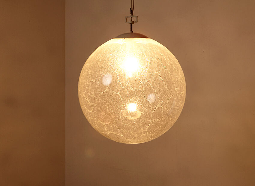 Suspension Globe des années 60/70