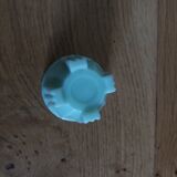 Coquetier opaline vert pâle art déco