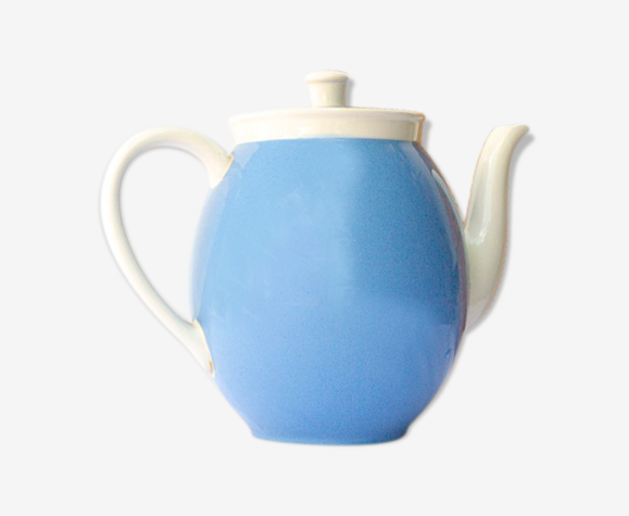 Théière bleue Villeroy et Boch modele Orléans
