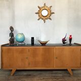 Enfilade moderniste scandinave design 1950 vintage