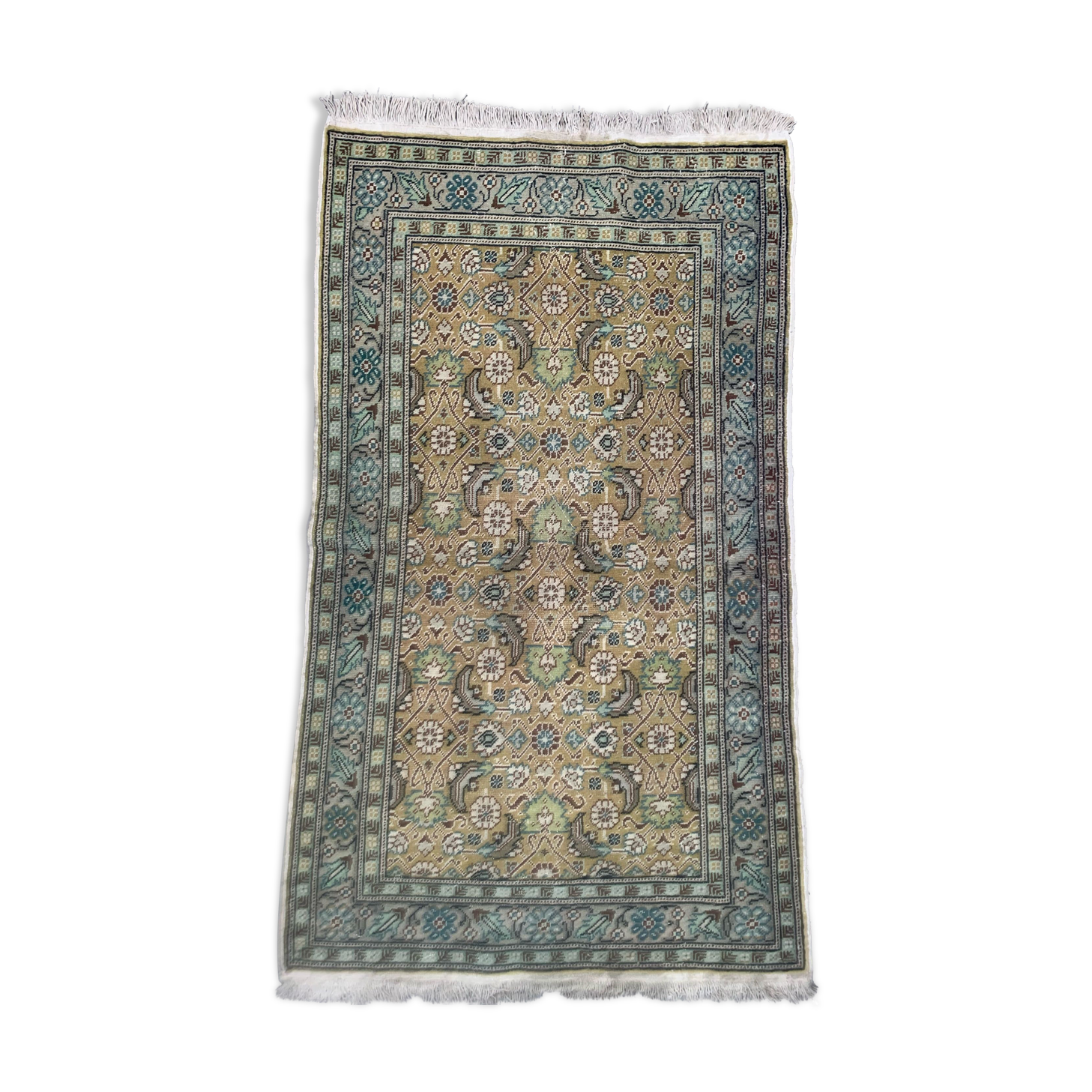 Vintage turkish rug 165x91cm carpet