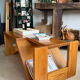 Table Basse Architecturale en Orme Massif vintage – Maison Regain