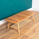 Ercol Light 459 Windsor Coffee Table with Magazine Rack