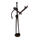 Brutalist sculpture in wrought iron, folk art