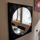 Italian design mirror XL vintage 80s