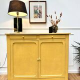 Honey yellow vintage Parisian sideboard