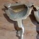 Pair of golden plaster wall selettes