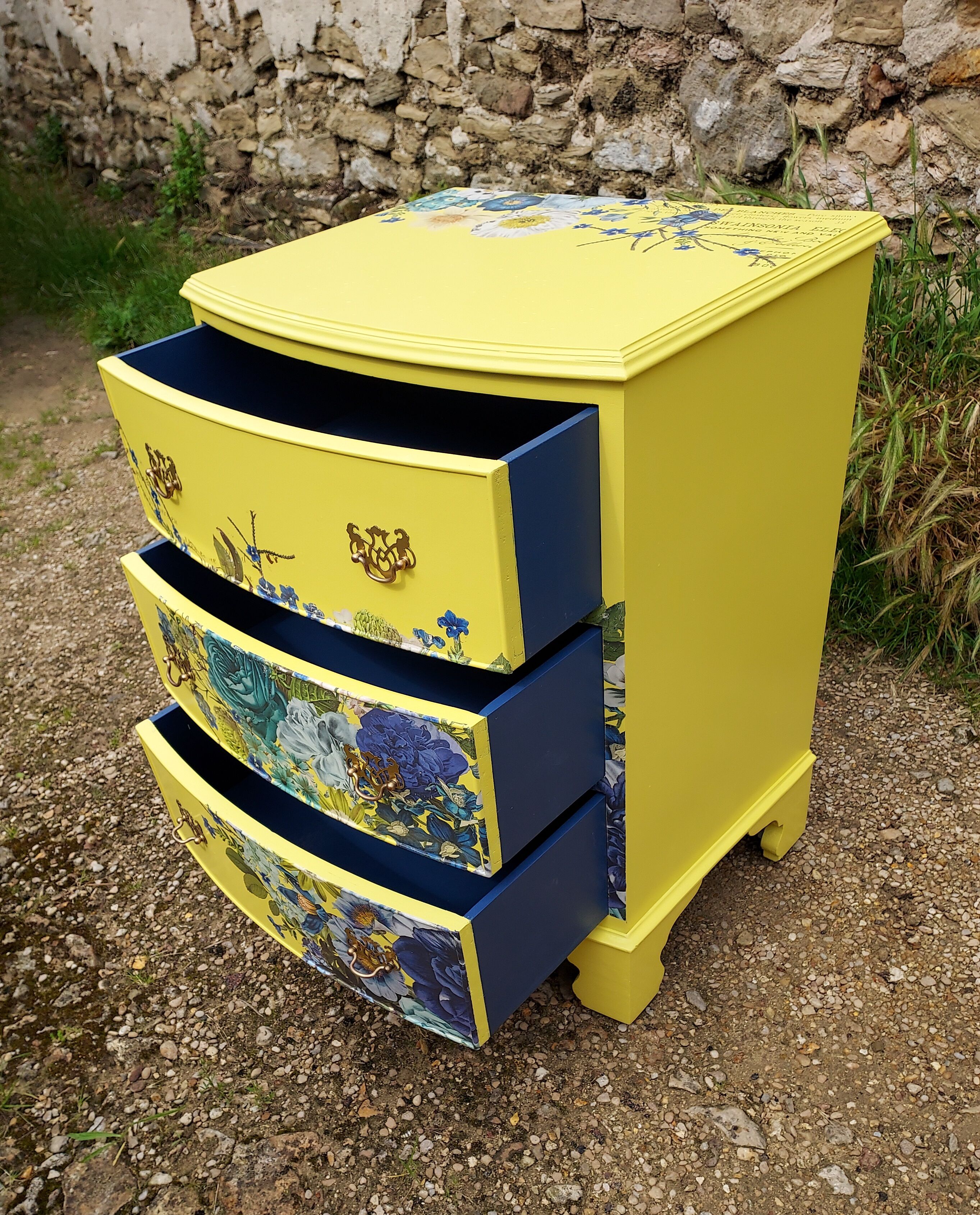 Redesigned chest of drawers