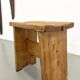 Solid pine stool