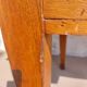 bureau en bois massif, vintage, bohème