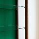 Vintage display cabinet in marquetry wood