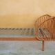 Vintage rattan bed 1960
