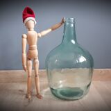 Authentic demijohn 3 L blue
