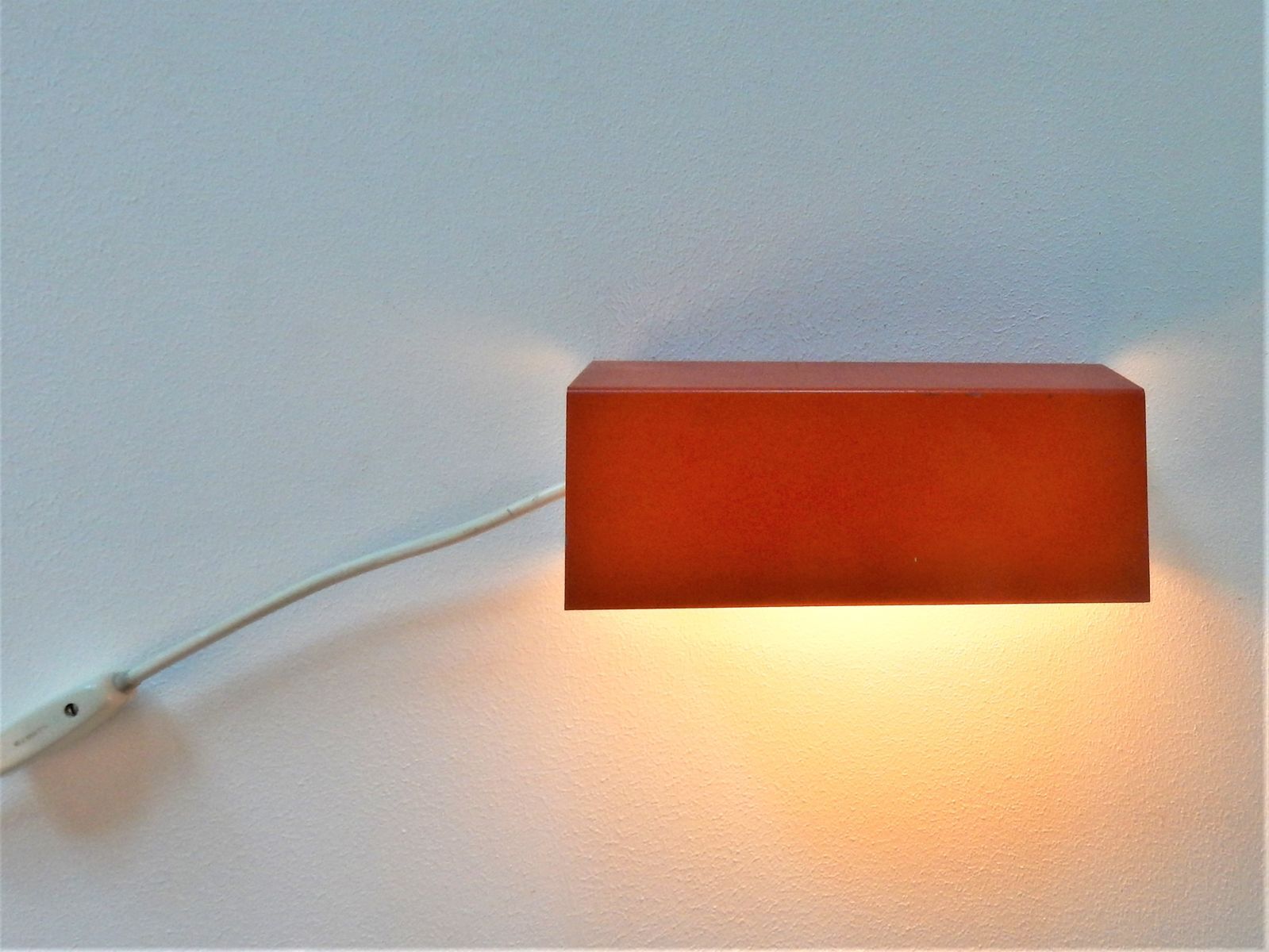 Wall lamp model 7102 Orange by Jan Hoogervorst for Anvia 1950s