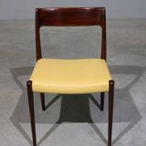 Rosewood Model 77 Dining Chairs by Niels O. Moller, 1960, Set of 6