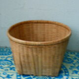 Plant rack bamboo and rattan vintage