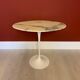 Eero Saarinen marble side table for Knoll International 1970s
